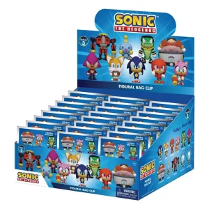 Sonic - Portachiavi 3D in PVC Serie 3 Display (24)