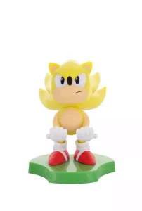 Sonic The Hedgehog Holdem Mini Holder Super Sonic 10 cm