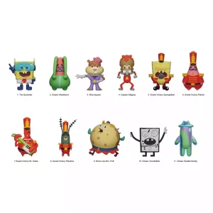 SpongeBob Squarepants: Display 24 Clip per Borsa 3D PVC Serie 6