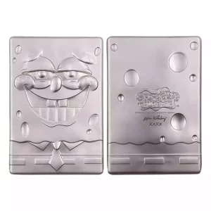 SpongeBob SquarePants: Lingotto da Collezione in Argento Placcato - 25° Anniversario Edizione Limitata