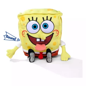 SpongeBob SquarePants Plush Figure con Suono, 30 cm