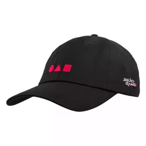 Cappello da baseball Squid Game con visiera curva Squid Game