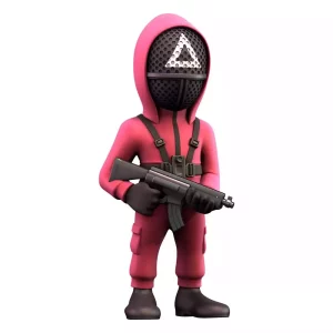 Squid Game Minix Figure Maschera Guardia Triangolare 12 cm