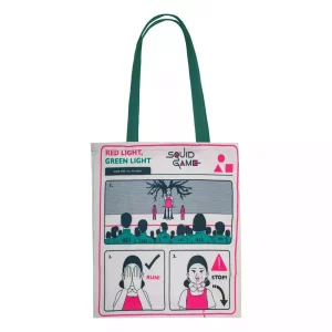 Borsa Tote Squid Game Young-hee Blu