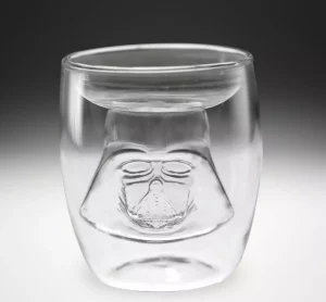 Bicchiere di Vetro 3D Darth Vader Star Wars