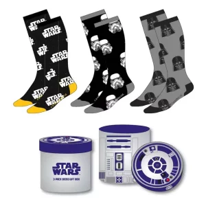 Calzini Star Wars 3 Confezione Taglia 38-45