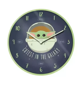 Orologio da Parete Star Wars The Mandalorian - Il Più Carino Della Galassia