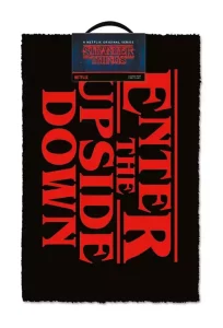 Tappetino da Porta Stranger Things Entra nell'Upside Down 40 x 60 cm