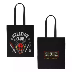 Borsa Tote Hellfire Club di Stranger Things
