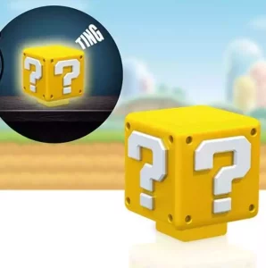 Luce Notturna Super Mario Question Block 8 cm