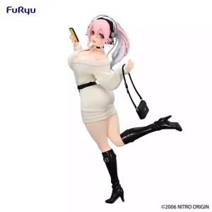 Super Sonico Statue PVC Winter Memory Ver. 21 cm