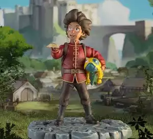 Statua Ezran da The Dragon Prince, 15 cm