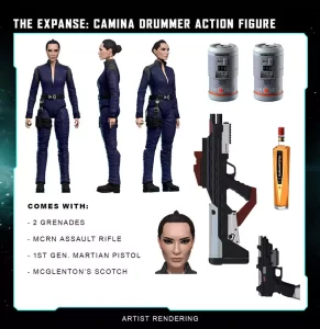 Action Figure Camina Drummer 20 cm