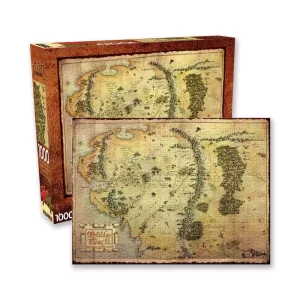 Puzzle Mappa della Terra di Mezzo - 1000 pezzi