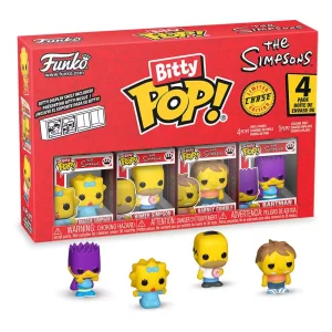 The Simpsons Bitty POP! Vinyl Figure 4-Pack Serie 3 - 2 cm