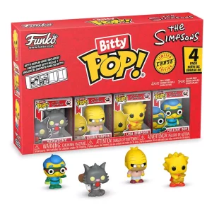 The Simpsons Bitty POP! Vinyl Figure 4-Pack Serie 4 - 2 cm