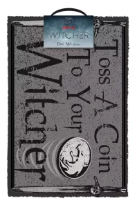 Tappetino da Porta The Witcher - Toss a Coin 40 x 60 cm