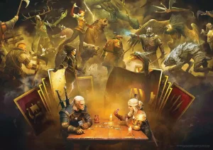 Puzzle da 1000 pezzi di The Witcher: Gwent