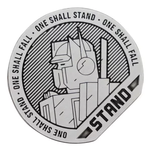 Transformers Moneta da Collezione 40° Anniversario 4 cm