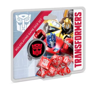 Set di Dadi da Gioco Transformers RPG