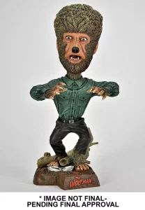 Universal Monsters Head Knocker Uomo Lupo 20 cm