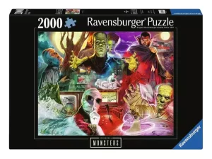 Puzzle Universal Monsters da 2000 pezzi