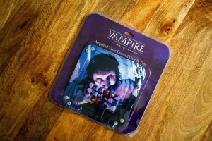 Vampire: The Masquerade 5th Edition - Set Dadi e Vassoio Acquired Taste Limited Edition