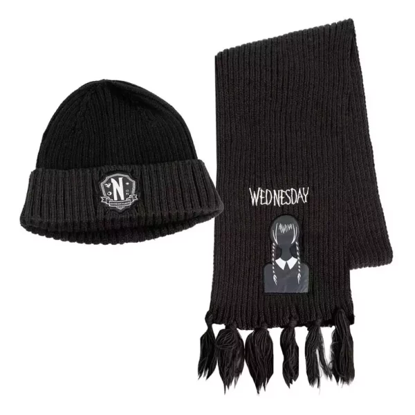 wednesday-beanie-scarf-set-nevermore-1751120936-0 wednesday-beanie-scarf-set-nevermore-1751120936-0