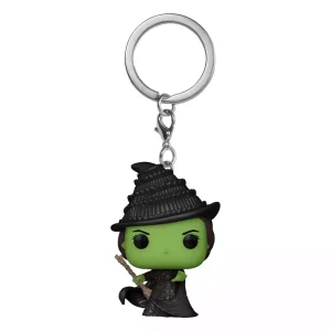 Wicked POP! Portachiavi in Vinile 4 cm Elphaba Display (12)