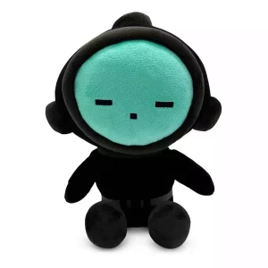 Plush Figure Content Warning Teal 22 cm