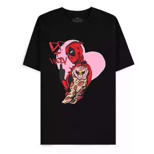 T-Shirt Deadpool I Heart You Taglia S