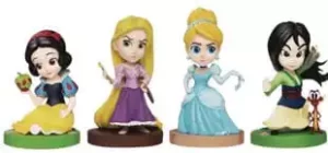 Disney Princess Hero Box Serie Incantata Mini Action Figure 8 cm Display (6)