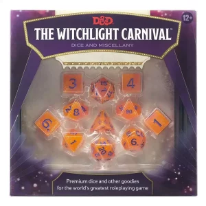 Set di Dadi RPG Dungeons & Dragons Witchlight Carnival