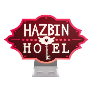 Luce Notturna Logo Hazbin Hotel 13 cm