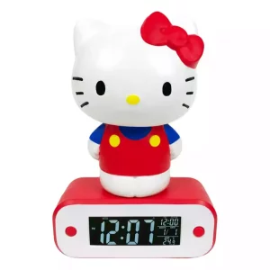 Sveglia Hello Kitty con Luce Vegeta 17 cm