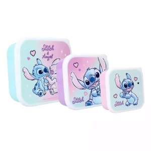 Set 3 Scatole Snack Lilo & Stitch - Let's Eat!