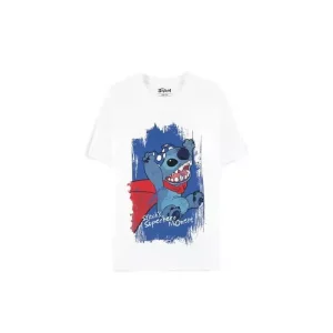 T-Shirt Lilo & Stitch Supereroe Bianca Taglia S