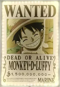 Luce LED da Muro One Piece - Luffy 30 cm