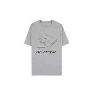 T-Shirt PlayStation O.G. Console Grigia Taglia S