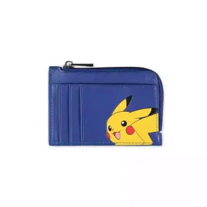 Portacarte Pokémon Pikachu Blu