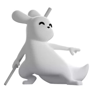 Rainworld Figure Vinil Slugcat 10 cm