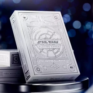 Star Wars Mazzo di Carte Edizione Argento Lato Luminoso