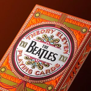 The Beatles Mazzo di Carte Arancione