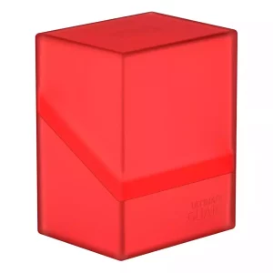Custodia Carte Ultimate Guard Boulder 80+ - Ruby