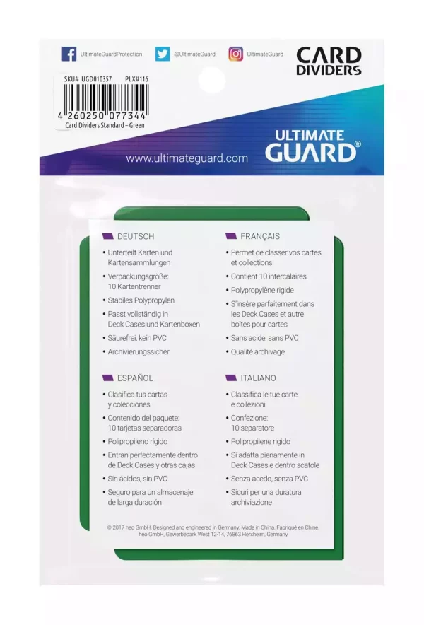 ultimate-guard-card-dividers-standard-size-10-green-1751396664-3 ultimate-guard-card-dividers-standard-size-10-green-1751396664-3