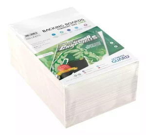 Ultimate Guard Backing Boards (100) - Dimensioni Attuali, Spessore