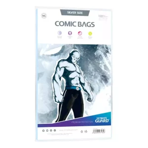 Ultimate Guard Comic Bags Standard (100) - Argento