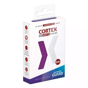 Ultimate Guard Cortex Sleeves Matte Japanese Size (60) - Viola