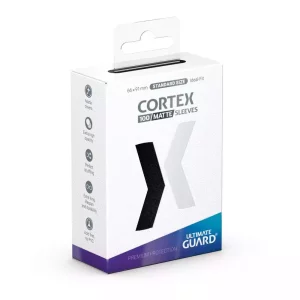 Ultimate Guard Cortex Sleeves Matte Standard (100) - Nere