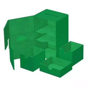 Ultimate Guard Twin Flip'n'Tray 160+ Xenoskin - Verde